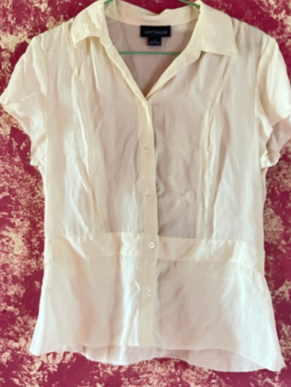 Ann Taylor 100% silk blouse